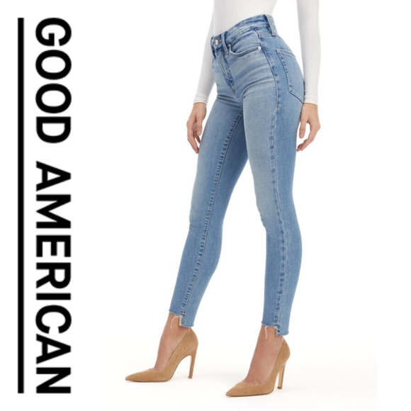 Good American - Icon 110 Suede Pump - Tan Beige - Size 8